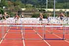 Heptathlon 100 metres hurdles, 2025 EAP International Combined Events, Hexham, Northumberland.  Photo: David T. Hewitson/Sports for All Pics